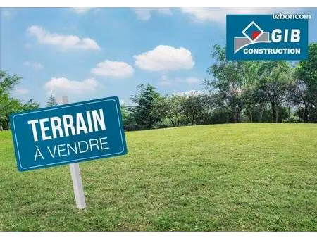 terrain avec maison neuve à vendre