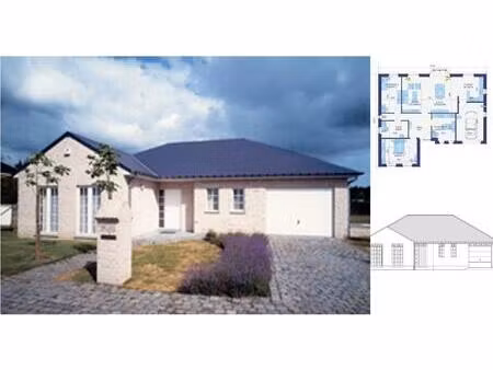 maison à vendre avec garage et 3 chambres   malle (vbd87207)