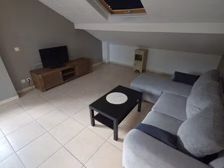 ? charmant appartement mansardé meublé – 50 m² loi carrez + 15 m² hors carrez – musièges (