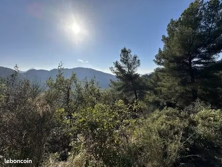 terrain 6 839 m² coaraze