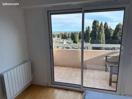 studio 19m2 + parking nice ouest