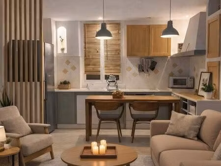 quartier cessole - appartement de 2 pièces de 36 m² + cave