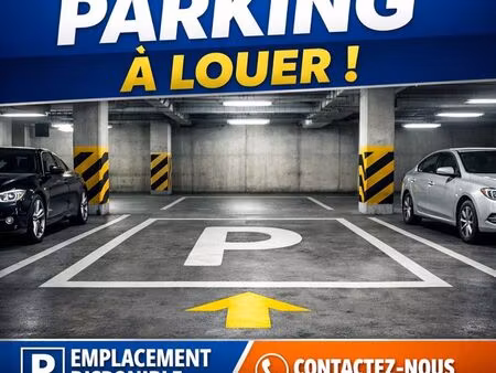 parking sécurisé à louer - souillac