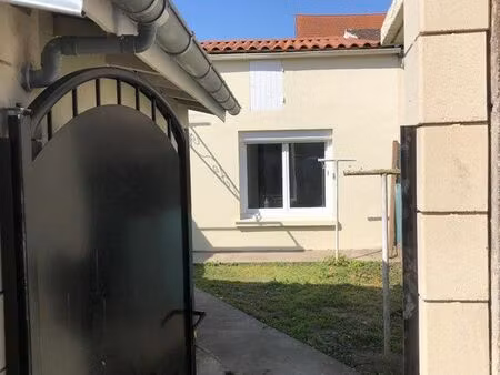 à louer maison 2 pièces 45 m2 avec jardin (proche gare)