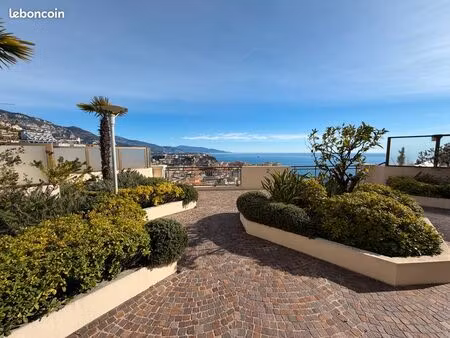 à vendre – 2 pièces 47 m² avec vue mer  garage  piscine – à 2 minutes de monaco