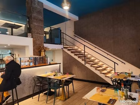 restaurant pizzeria 260 m² sur 2 niveaux – 90 couverts – 50 m de monaco