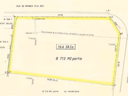 vaste terrain a batir