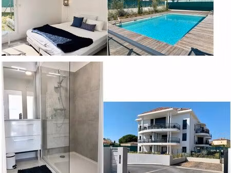 appartement 2 pièces  rez-de-jardin  double parking souterrain  cave