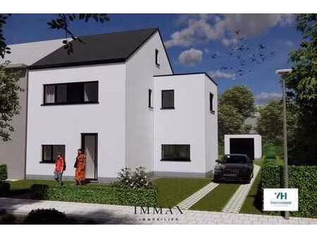 maison neuve semi-ouverte avec garage