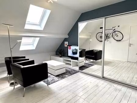 studio meublé rénové dans une petite copropriété calme