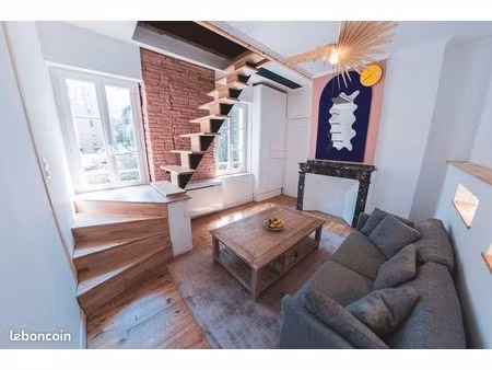 duplex optimisé - pont des demoiselles 42 m2 carrez - 66 m2 au sol