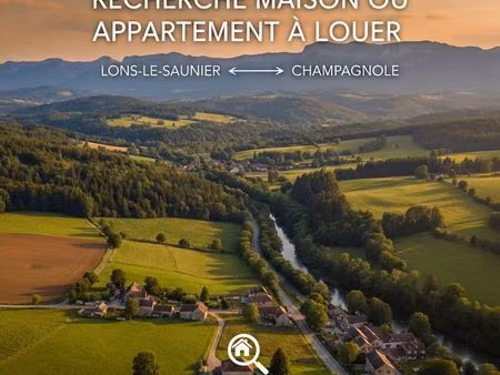 maison à loué entre lons le saunier et champagnole
