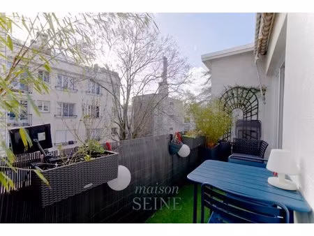 neuilly victor hugo - appartement 2 chambres - terrasse - dernier étage - parfait état