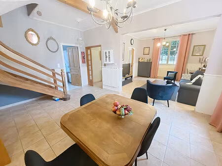 exclusivité villeneuve d'olmes maison rénovée avec jardin sans travaux