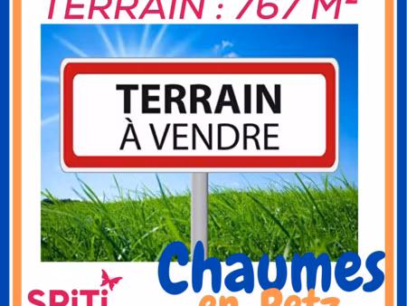 a vendre - chaumes en retz - terrain plat constructible - 76