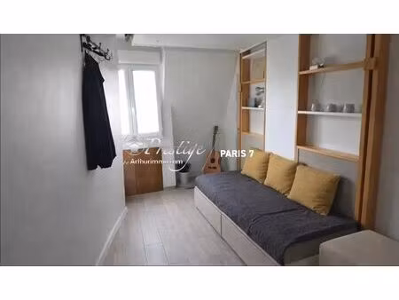 vente appartement 1 pièce 14 m² paris 16 (75016)