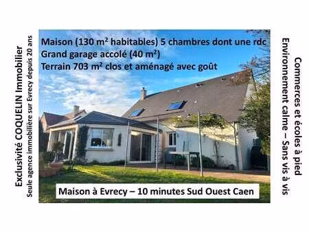 vente maison à évrecy (14210) : à vendre / 130m² évrecy