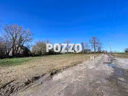 vente terrain à courvaudon (14260) : à vendre / 521m² courvaudon