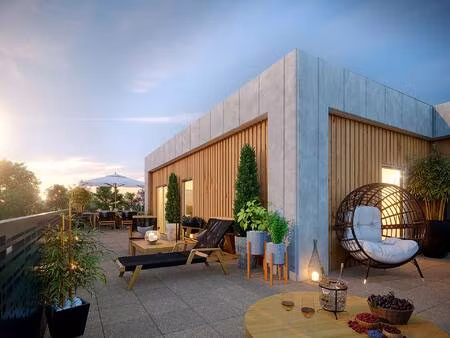 vente appartement 2 pièces 61 m² illkirch-graffenstaden (67400)