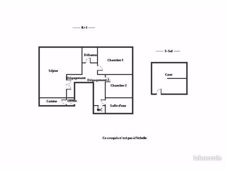 location grand t4 deux chambres