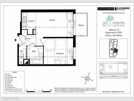 t2 41m2 saint-sébastien