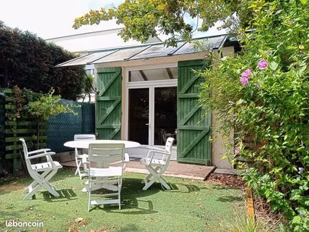 t2 meublé avec jardin