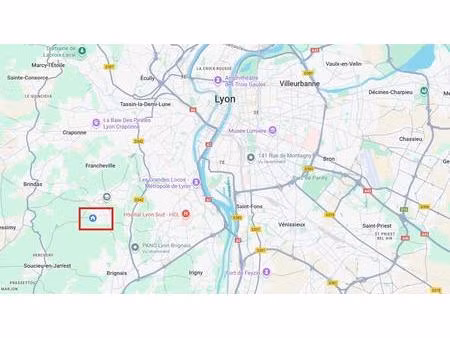 terrain constructible coeur chaponost
