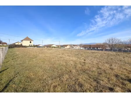 vente terrain à batir 449 m² à les avenières (38630)  71 000 €