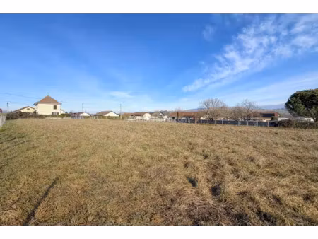vente terrain à batir 456 m² à les avenières (38630)  72 000 €