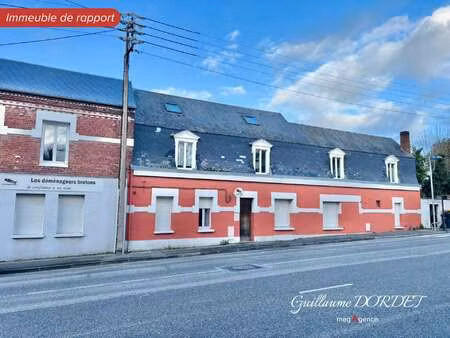 vente immeuble bord de mer à neuville-les-dieppe (76370) : à vendre bord de mer / 174m² ne