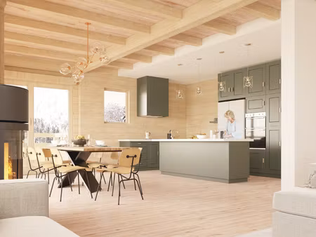 chalet neuf clefs en main