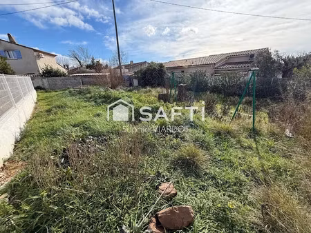 vente terrain 390 m² à la crau (83260)  232 000 €