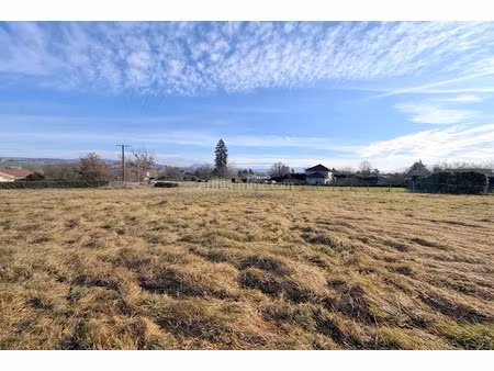 vente terrain à batir 646 m² à les avenières (38630)  102 000 €