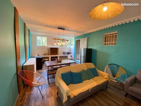 location grand t2 de 45 m² meublé toutes charges comprises