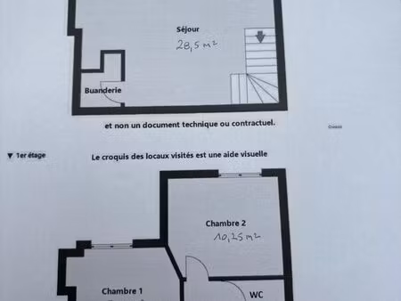 maison 56m2 non meublée