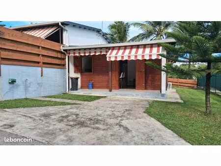 loue maison meublée individuelle à baie-mahault  bel air  impasse des perles