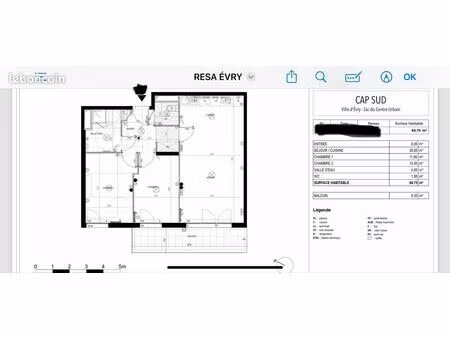 location appartement t3