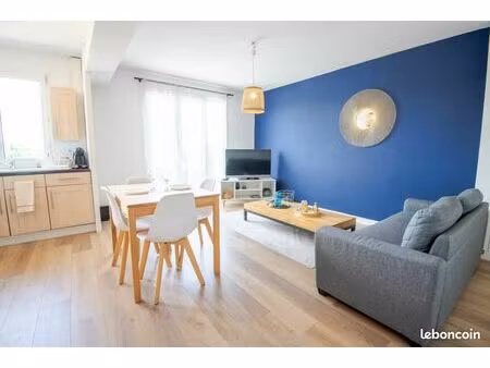 appartement 2 pièces 45m² meublé