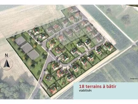 terrain constructible à vendre