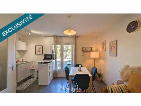 t2 meublé et loué  au calme avec parking