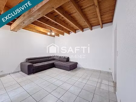 appartement t3 de 66 m² avec patio de 20 m²