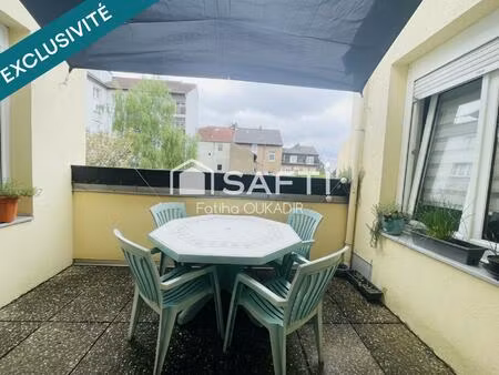 appartement 90 m² avec terrasse pour investissement locatif