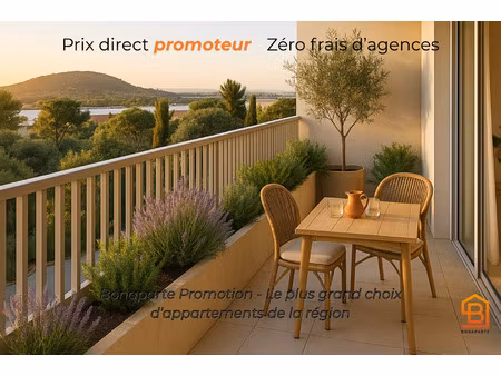 vente appartement 2 pièces 62 m² sète (34200)