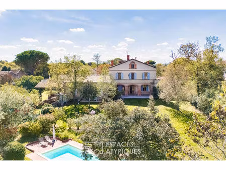 maison de maître et gîte indépendant à proximité immédiate du château de launac