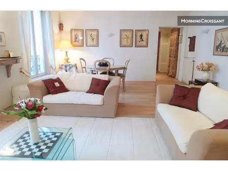 location meublée appartement 4 pièces 89 m² à paris 18ème (75018)  4 600 €