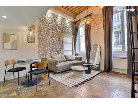 appartement t2 meublé - refait à neuf - lyon 1
