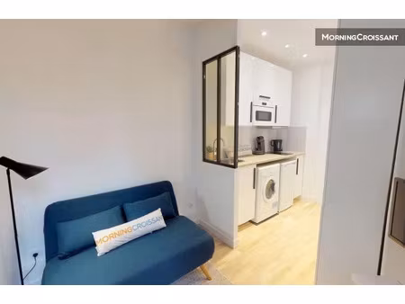 location meublée appartement 1 pièce 14 m² à paris 16ème (75016)  840 €
