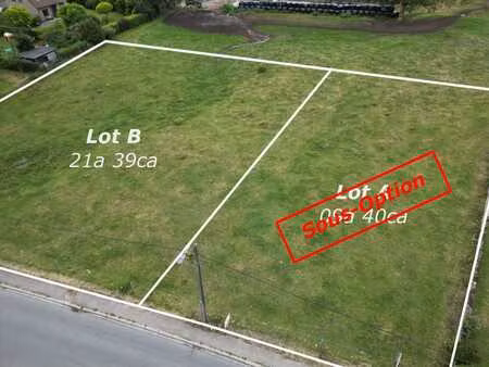 terrain - ways - 38m de façade