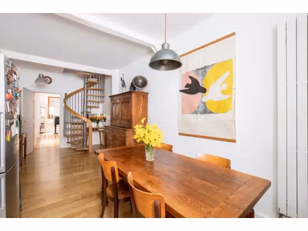 paris 18e - germain pilon - profession libérale à vendre - duplex + studio - 90 91m² loi c