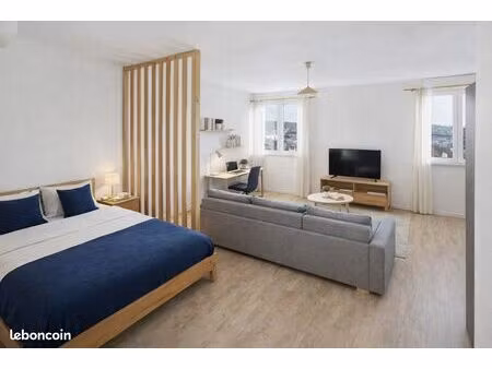 ◊ metz queuleu – studio meublé rénové 27m² + parking privatif – 595 cc